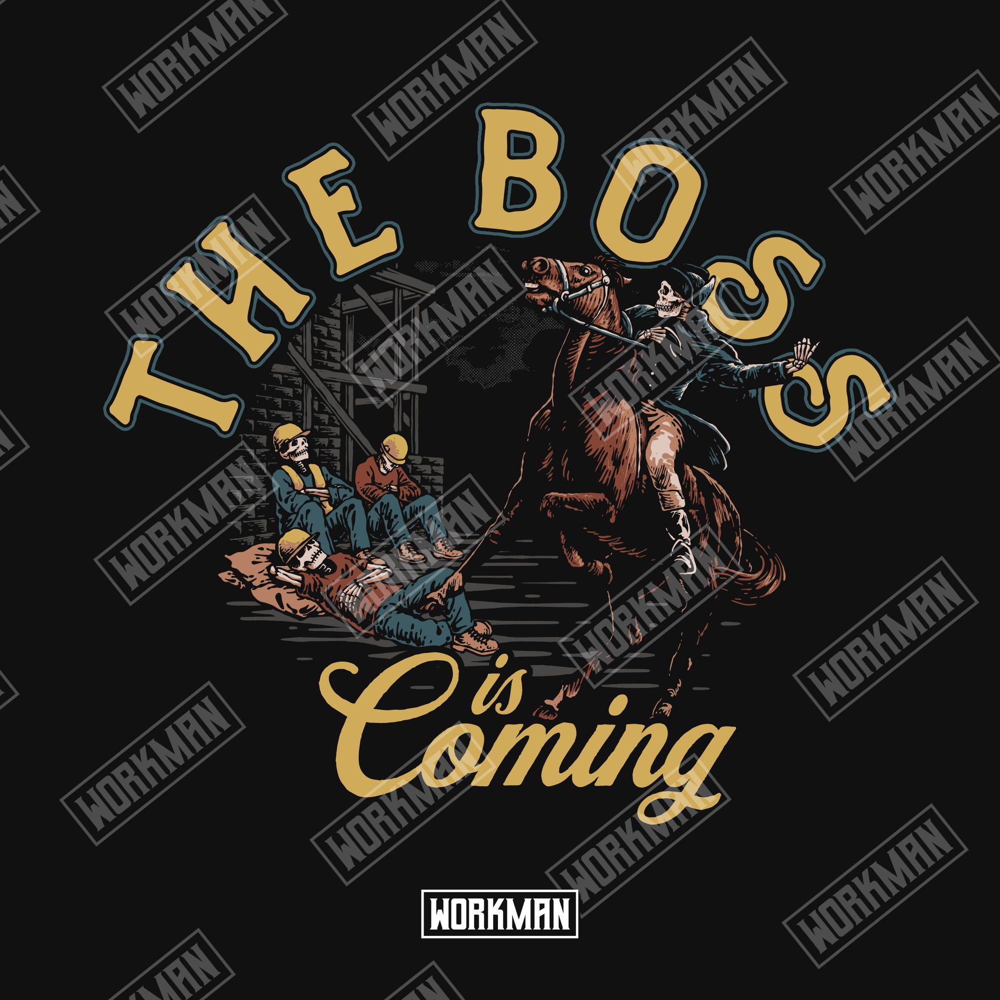 The Boss Is Coming - Tee