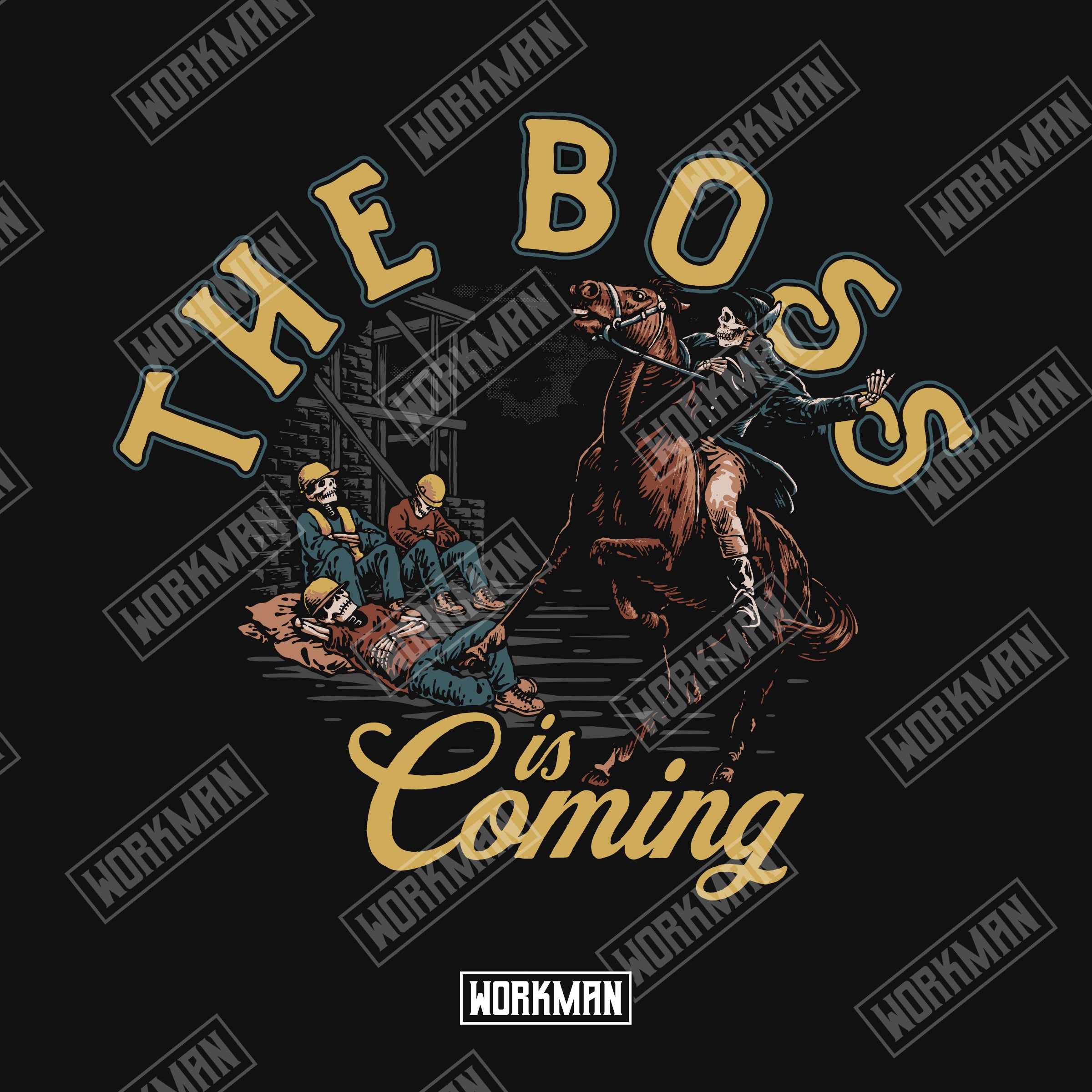 The Boss Is Coming - Tee