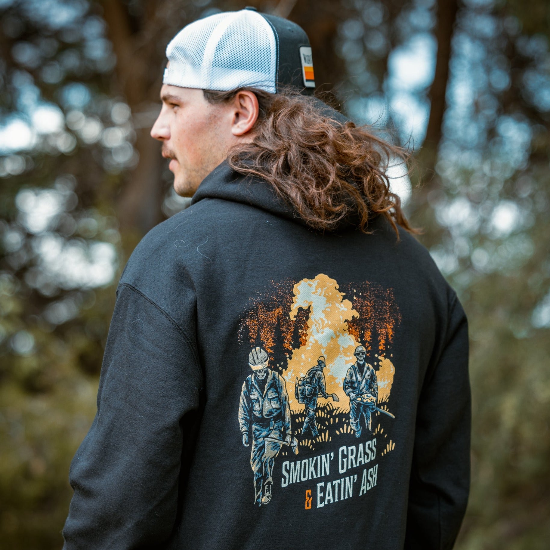Smokin' Grass & Eatin' Ash - Hoodie