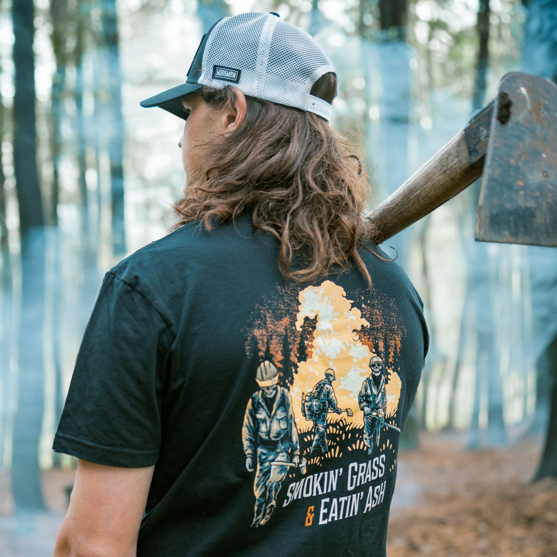 Smokin' Grass & Eatin' Ash - Tee