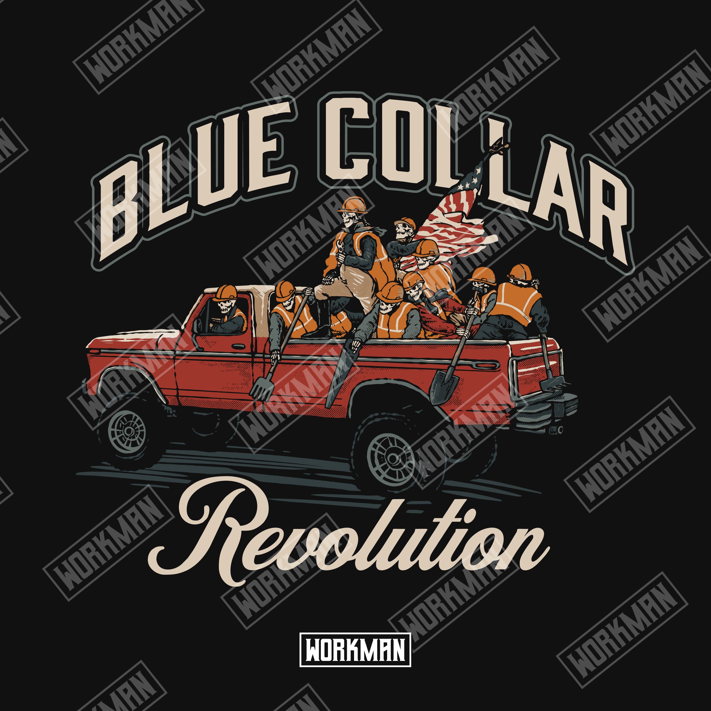 Blue Collar Revolution - Tee