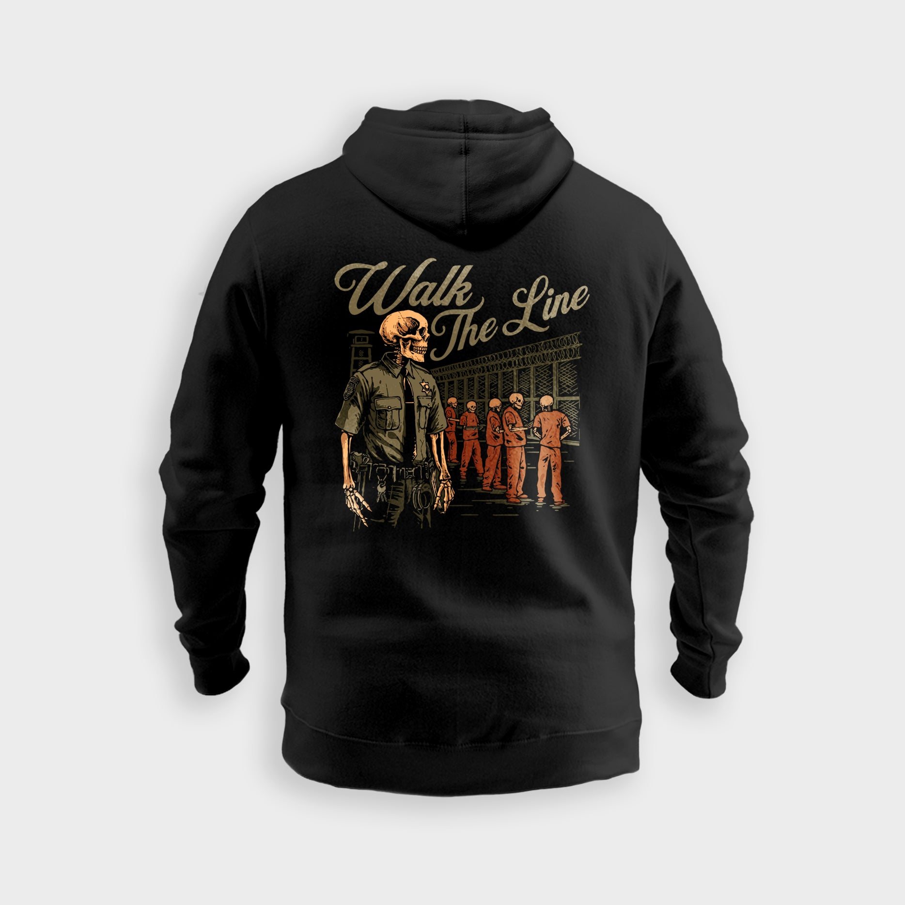 Walk The Line - Hoodie