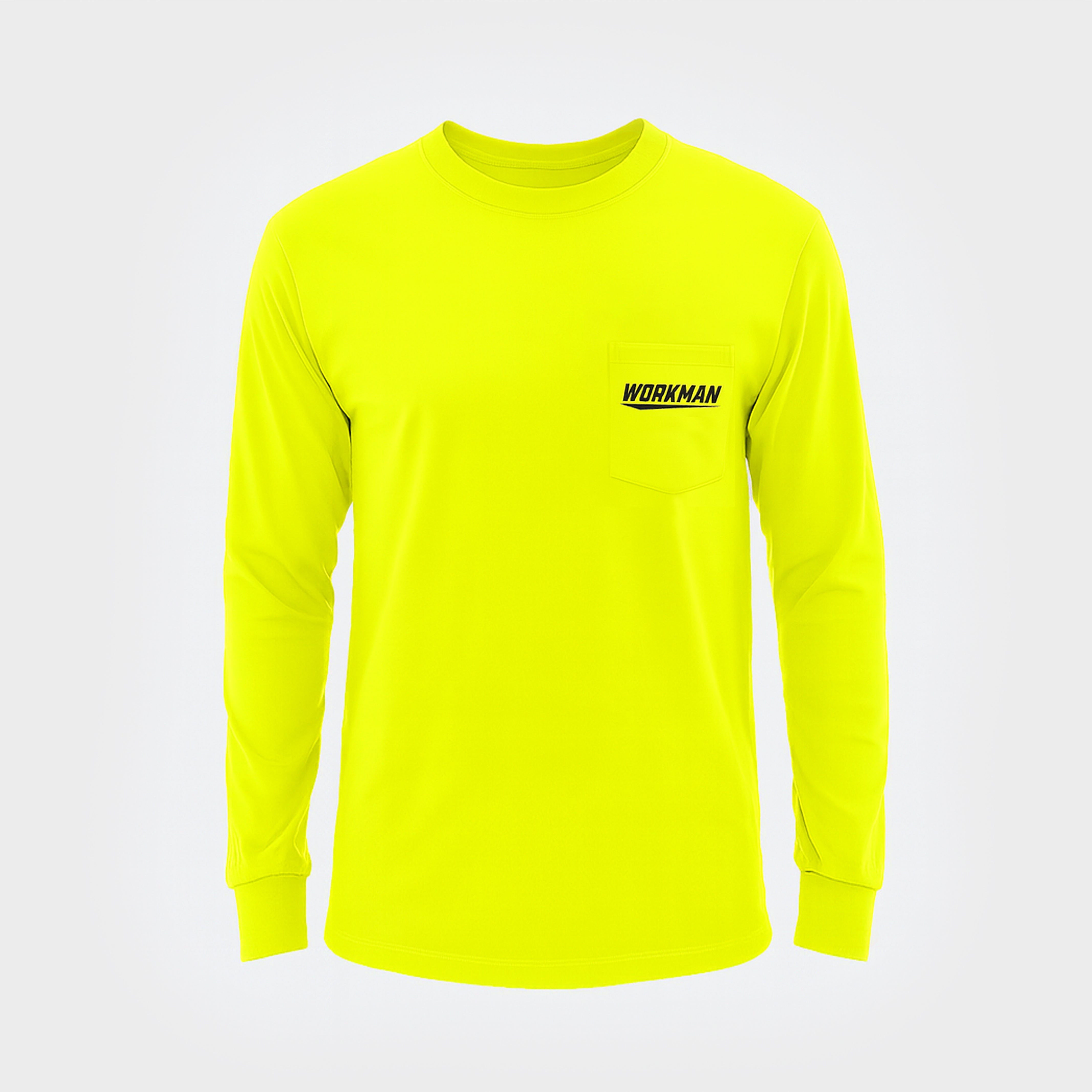 Shake Hands With Danger - Pocket Long Sleeve (Hi-Vis)
