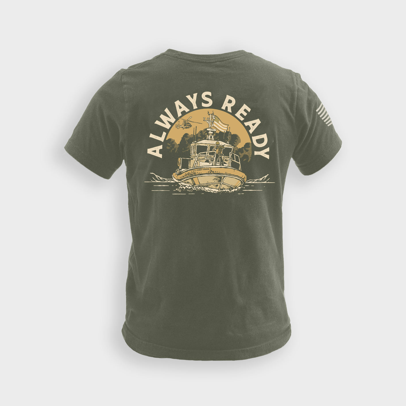 Always Ready - Coast Guard Tee - Workman Trading Co.