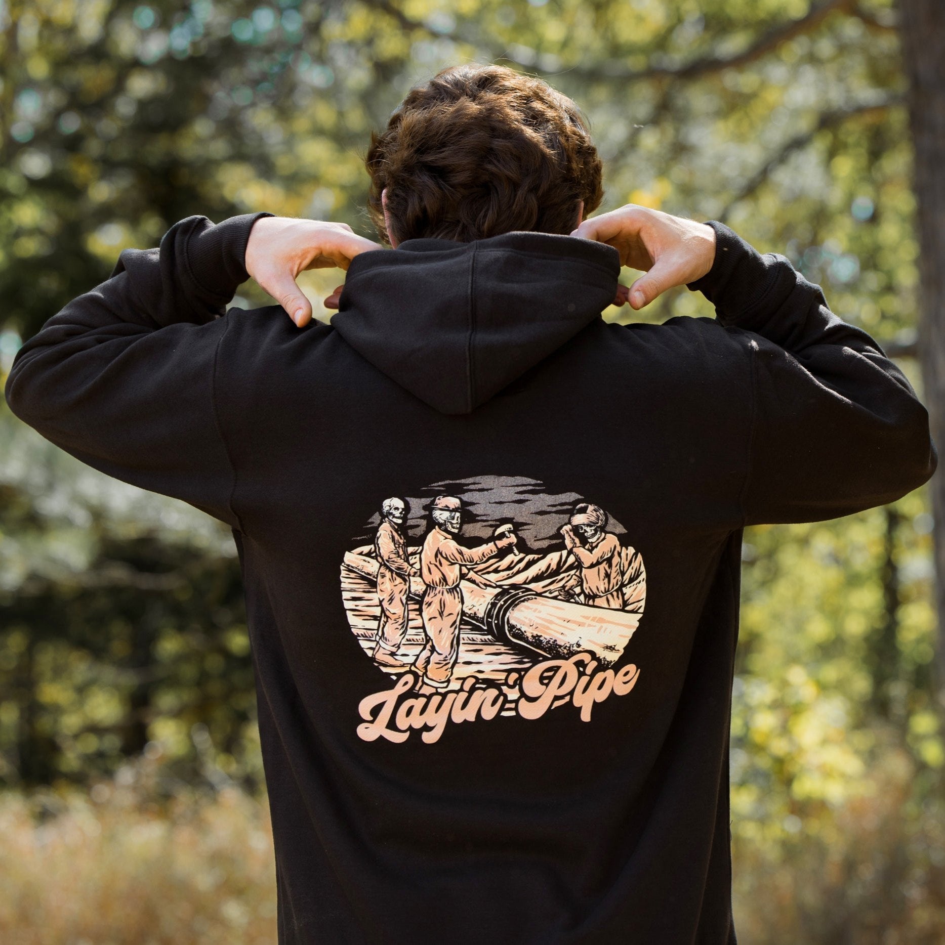 Layin' Pipe - Hoodie