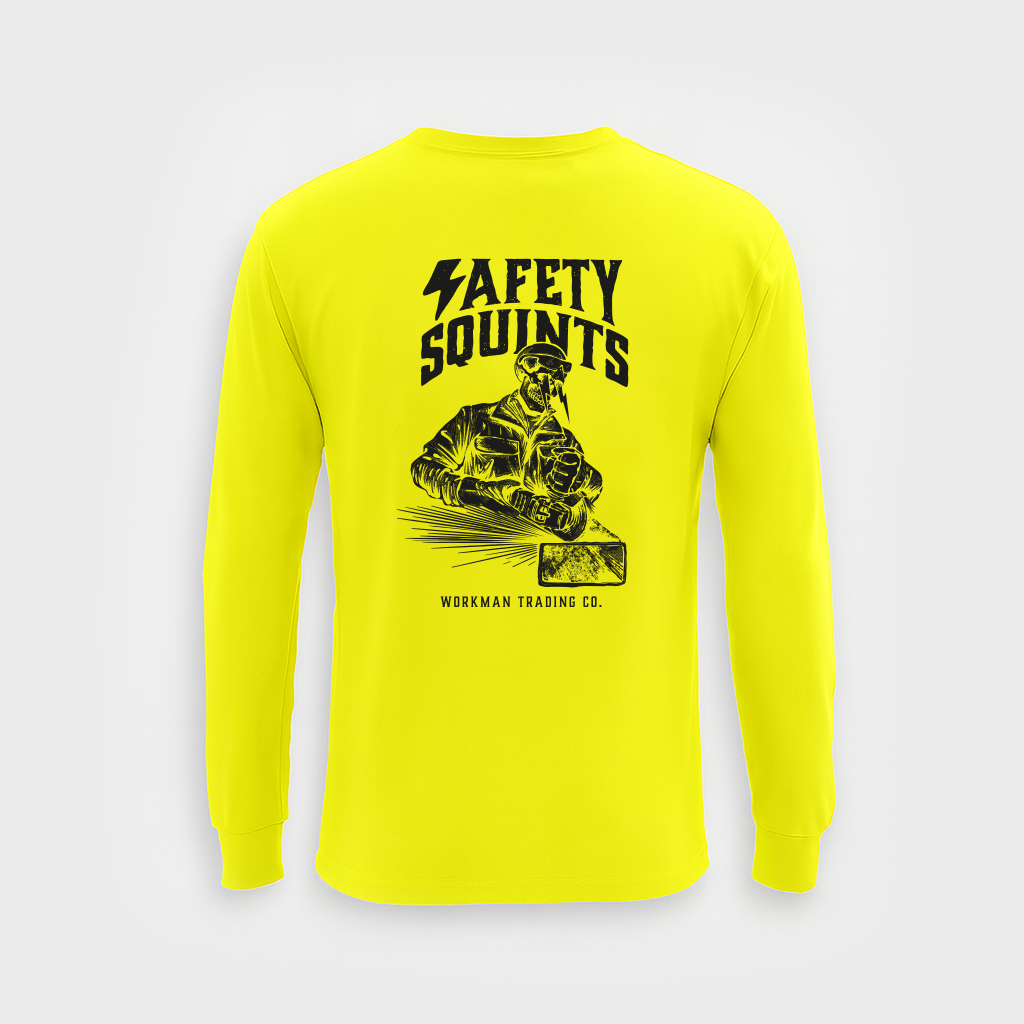 Safety Squints - Pocket Long Sleeve (Hi-Vis)