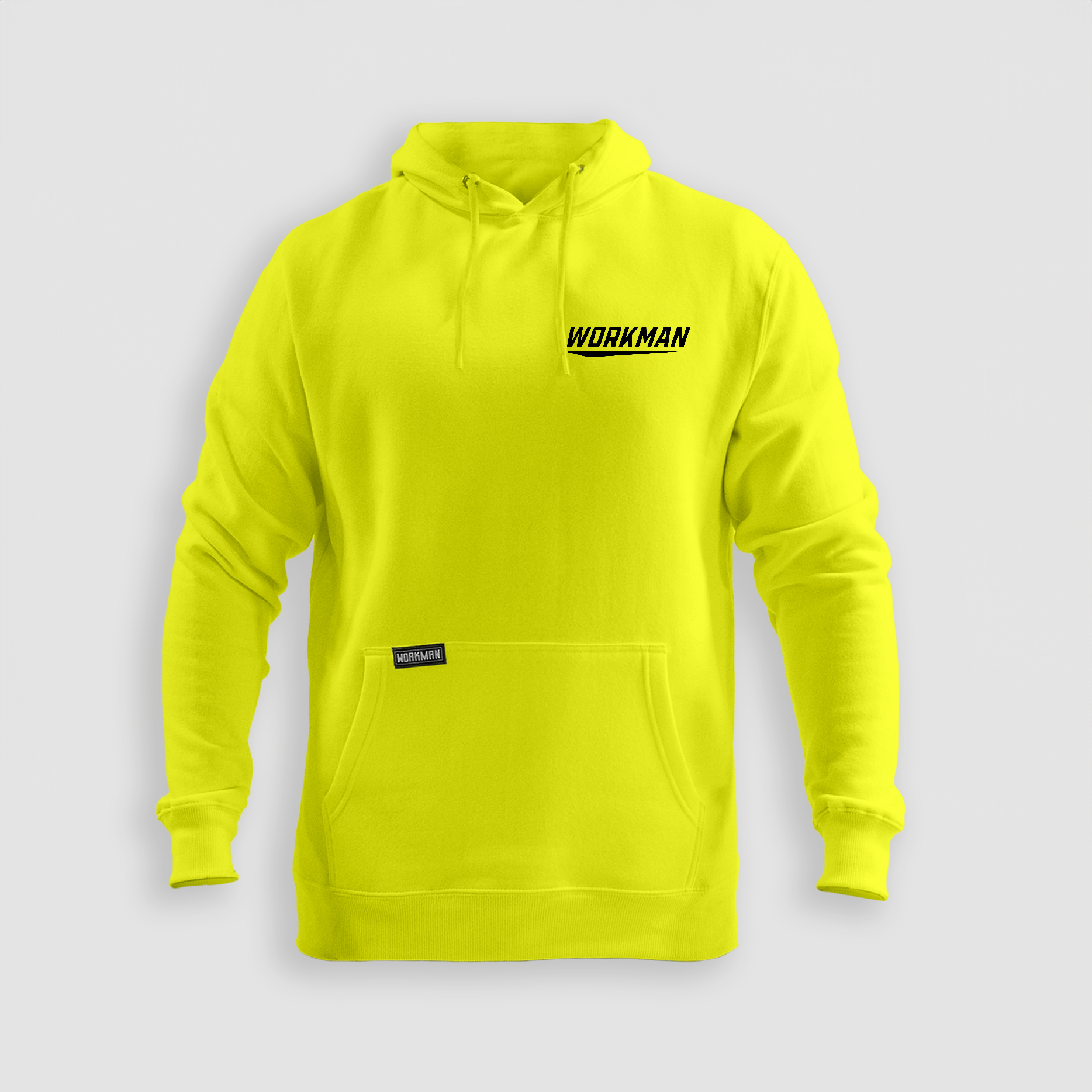 Worked To Death - Hoodie (Hi-Vis)