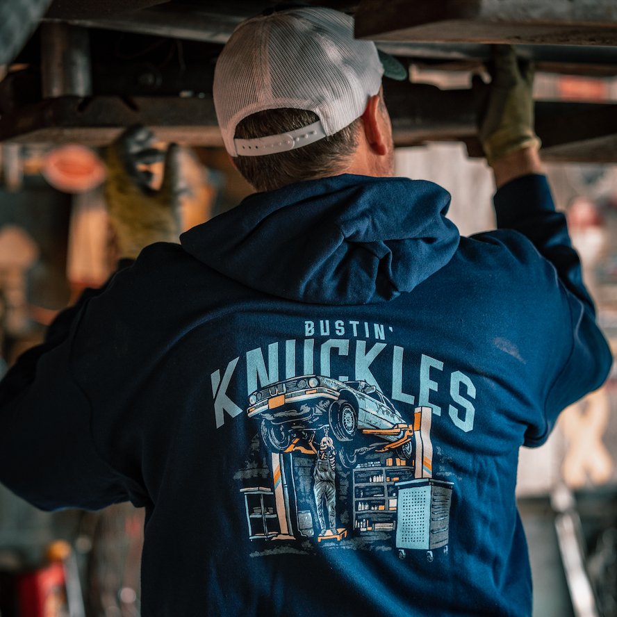 Bustin' Knuckles - Hoodie - WORKMAN