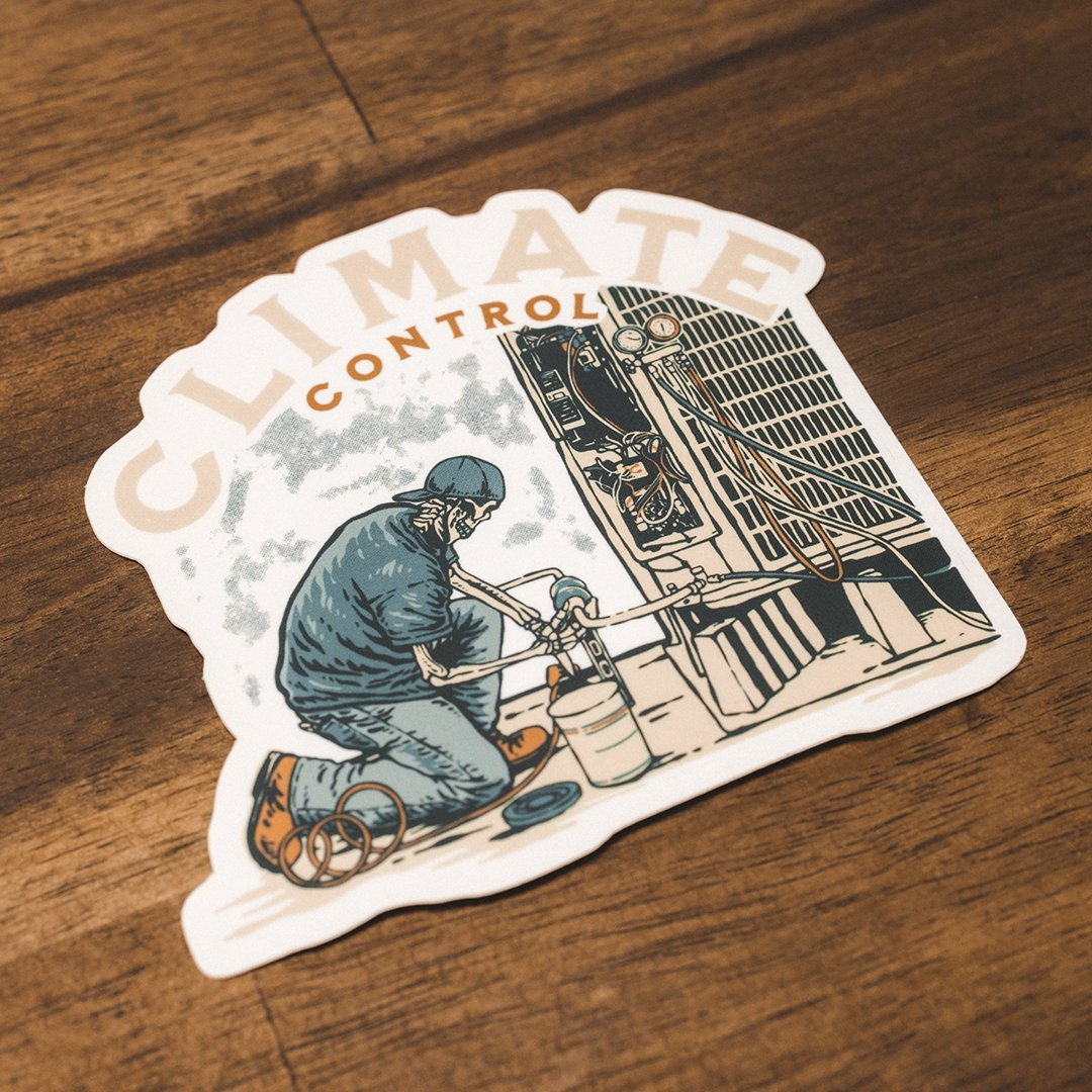 Climate Control - Sticker - Workman Trading Co.