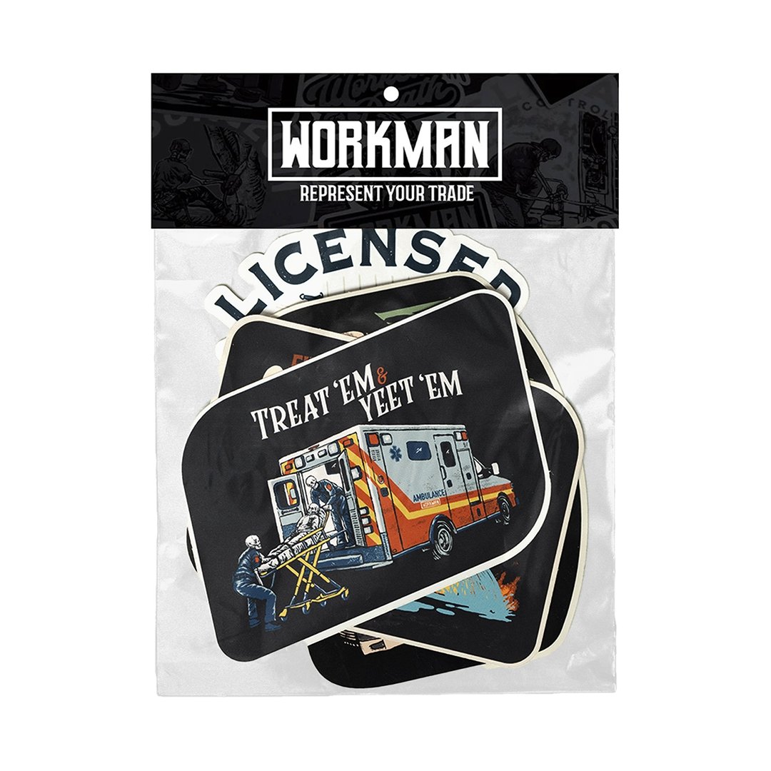 First Responder Sticker Pack - Workman Trading Co.
