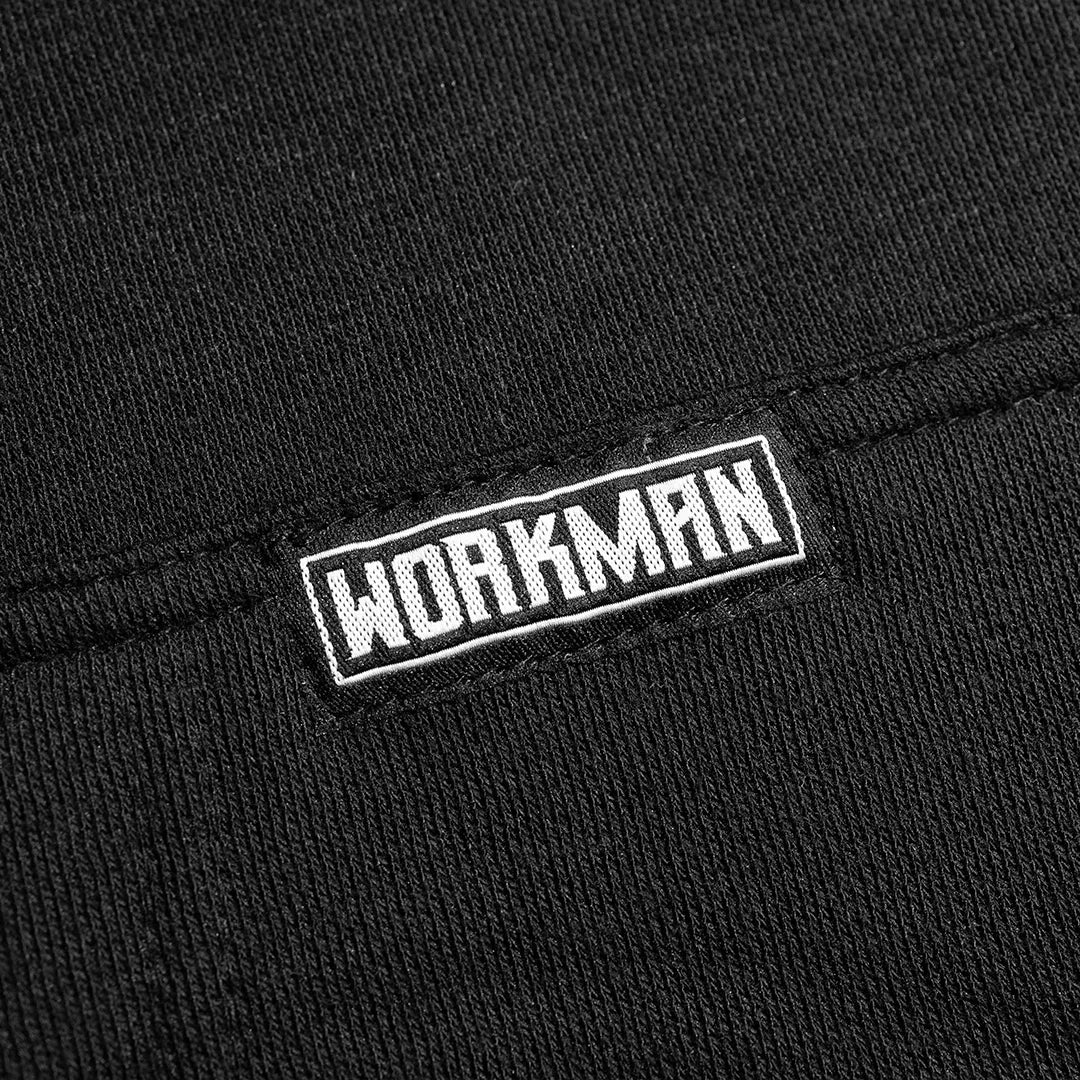 workman hoodie logo