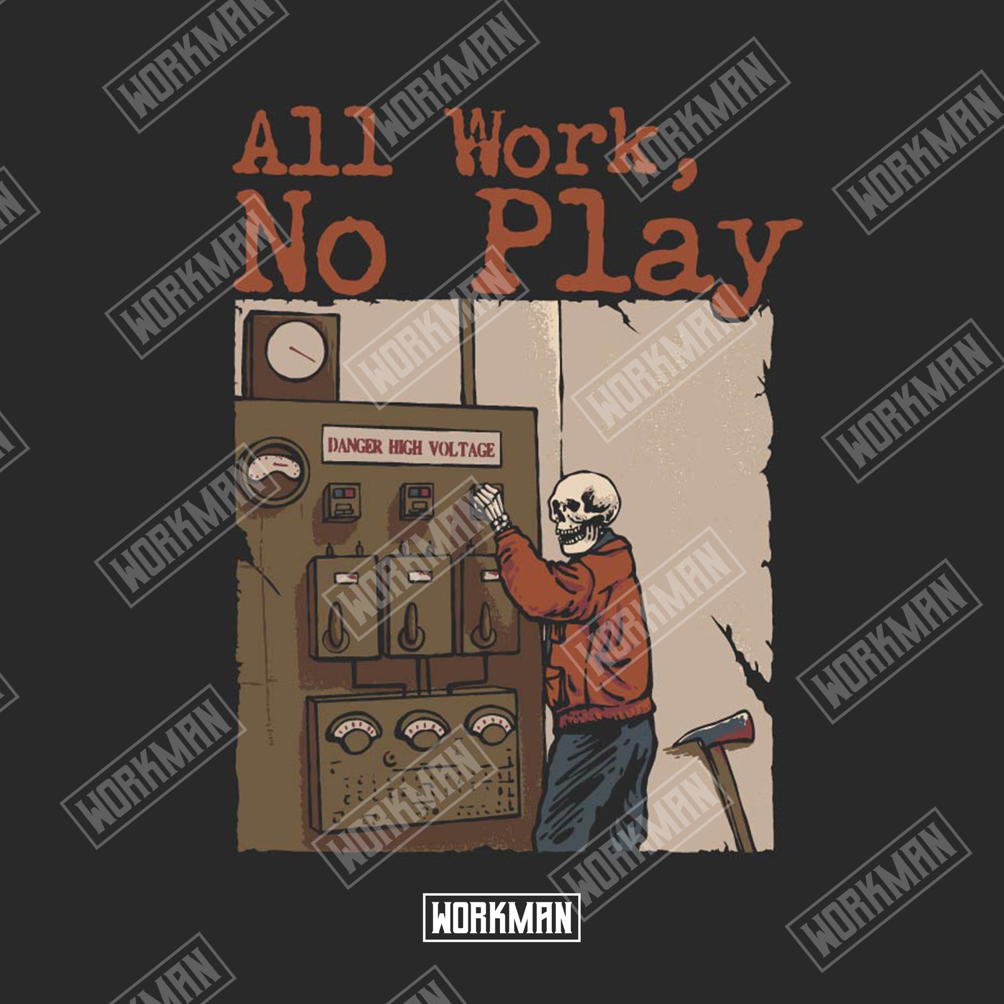 All Work No Play - Tee