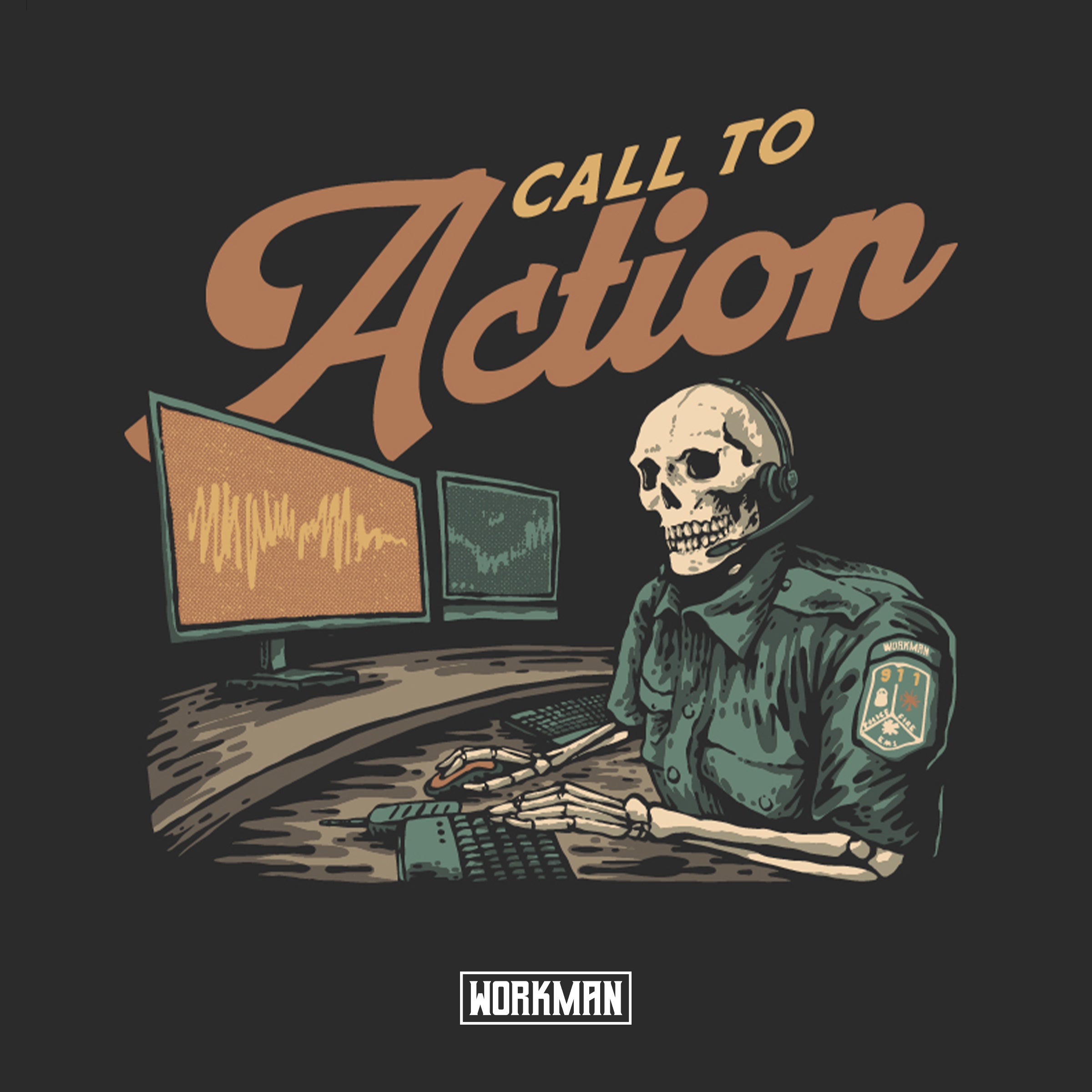 Call To Action - Hoodie - Workman Trading Co.