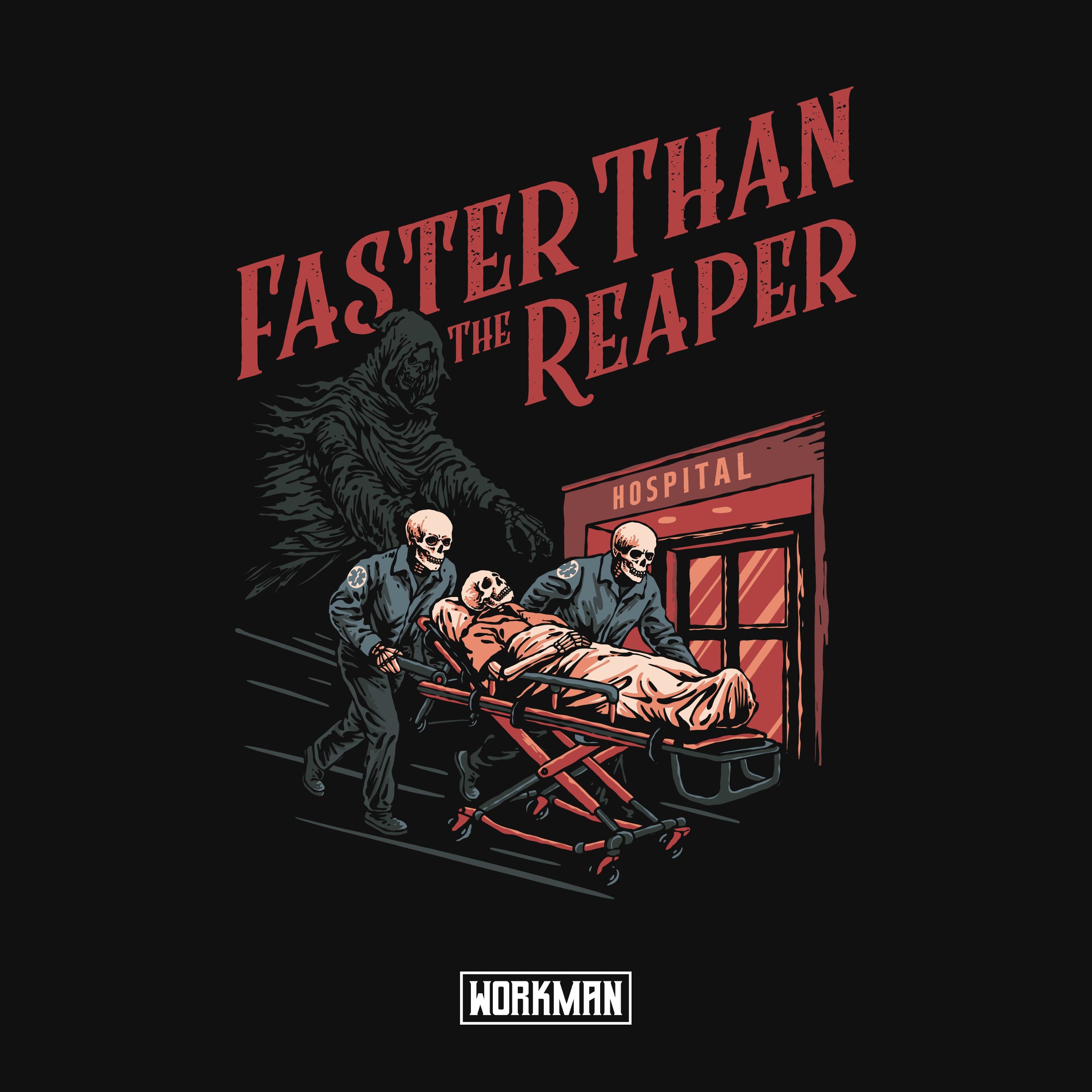 Faster Than The Reaper - Tee