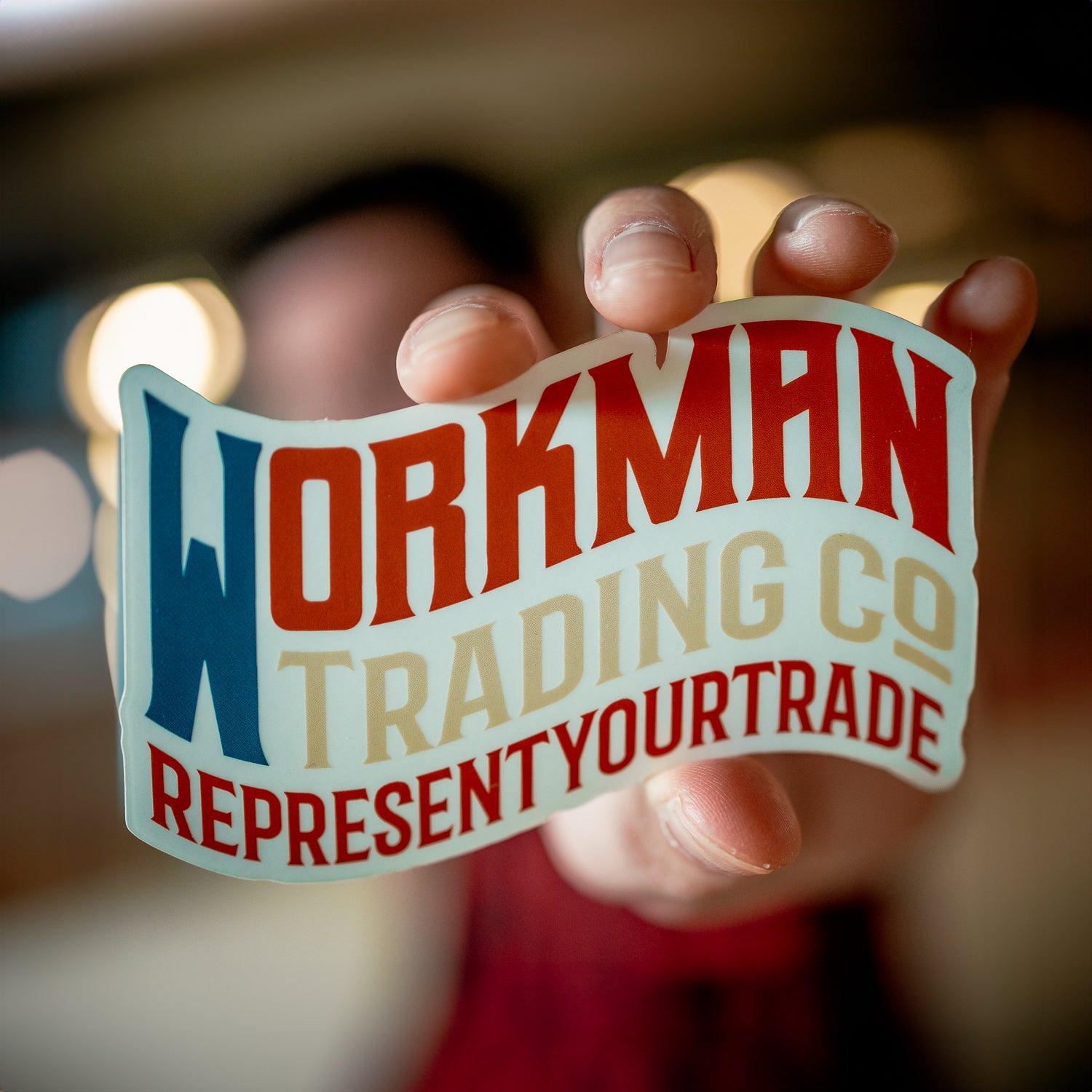 Workman Flag - Sticker