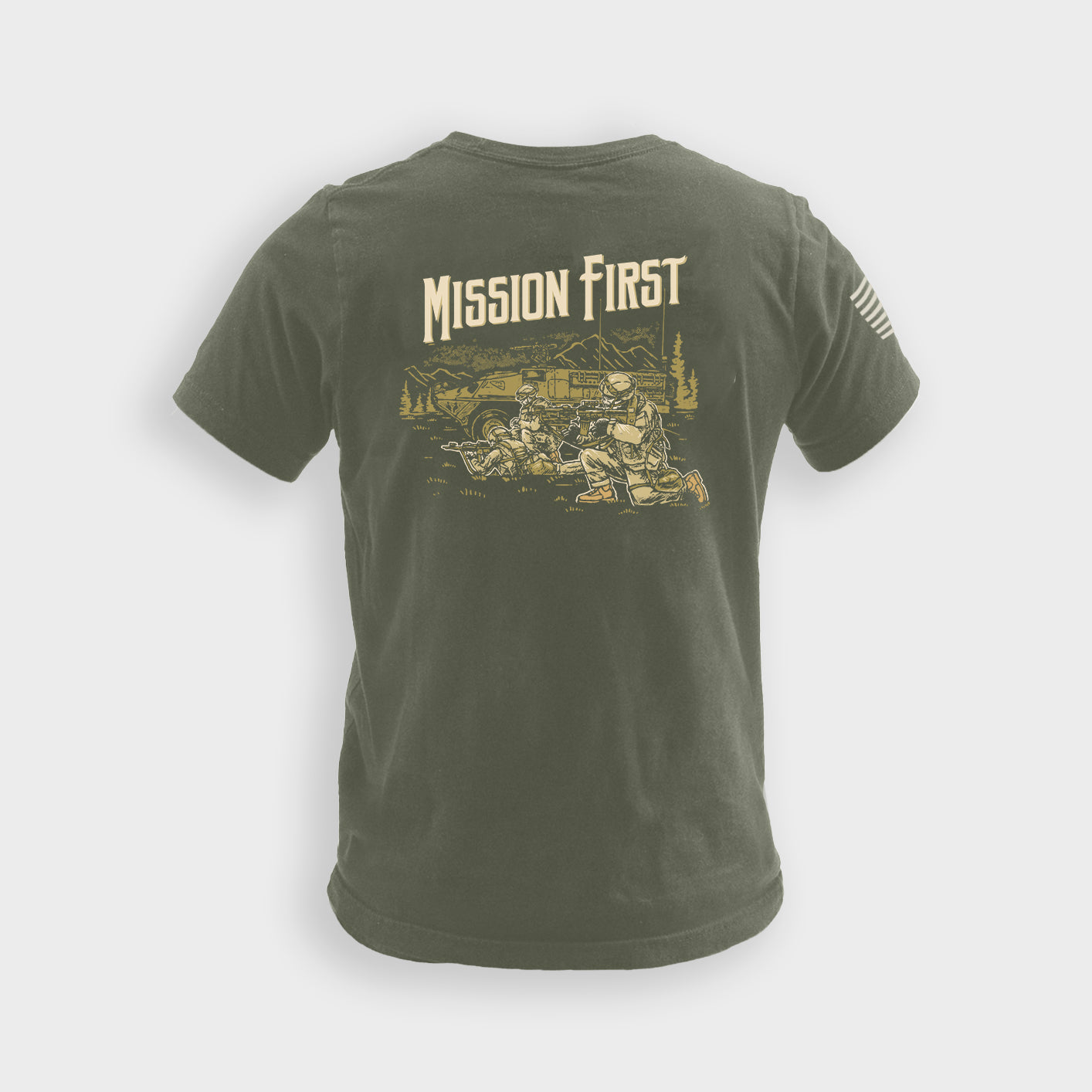 Mission First - Army Tee