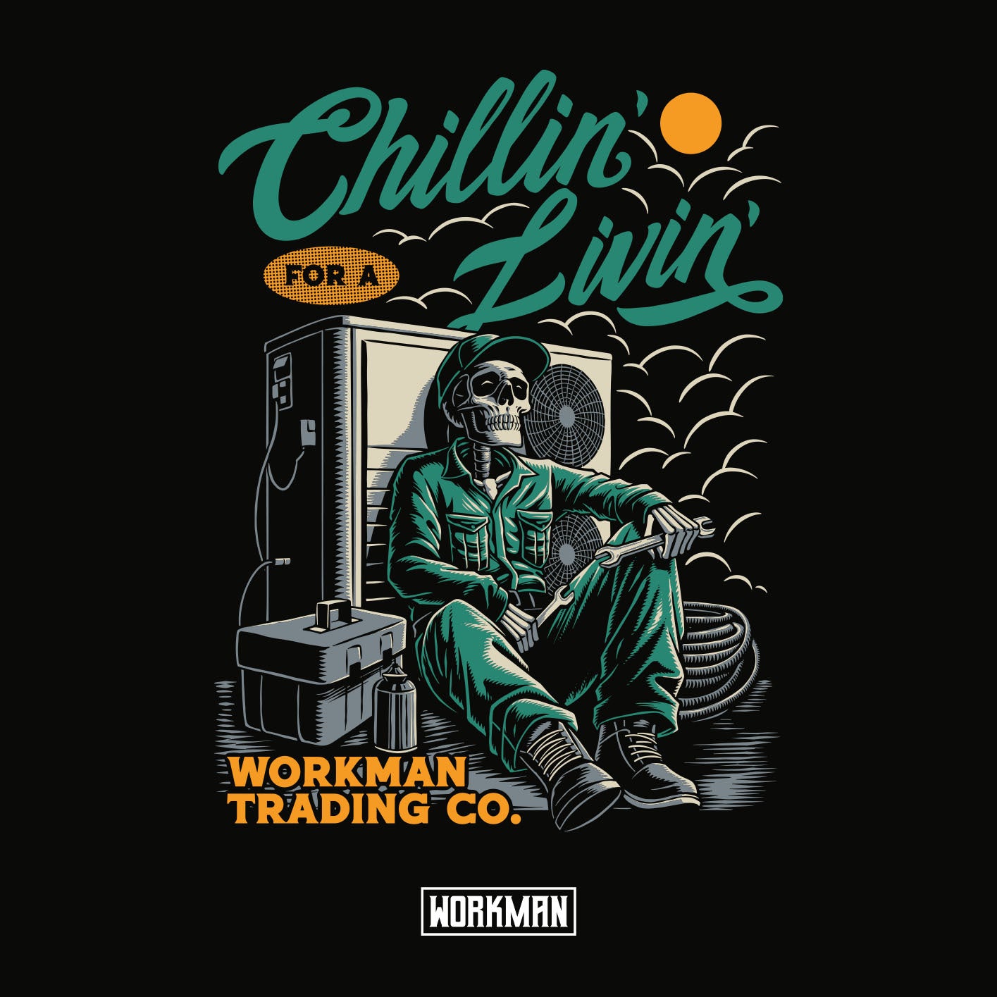 Chillin' For A Livin' - Tee