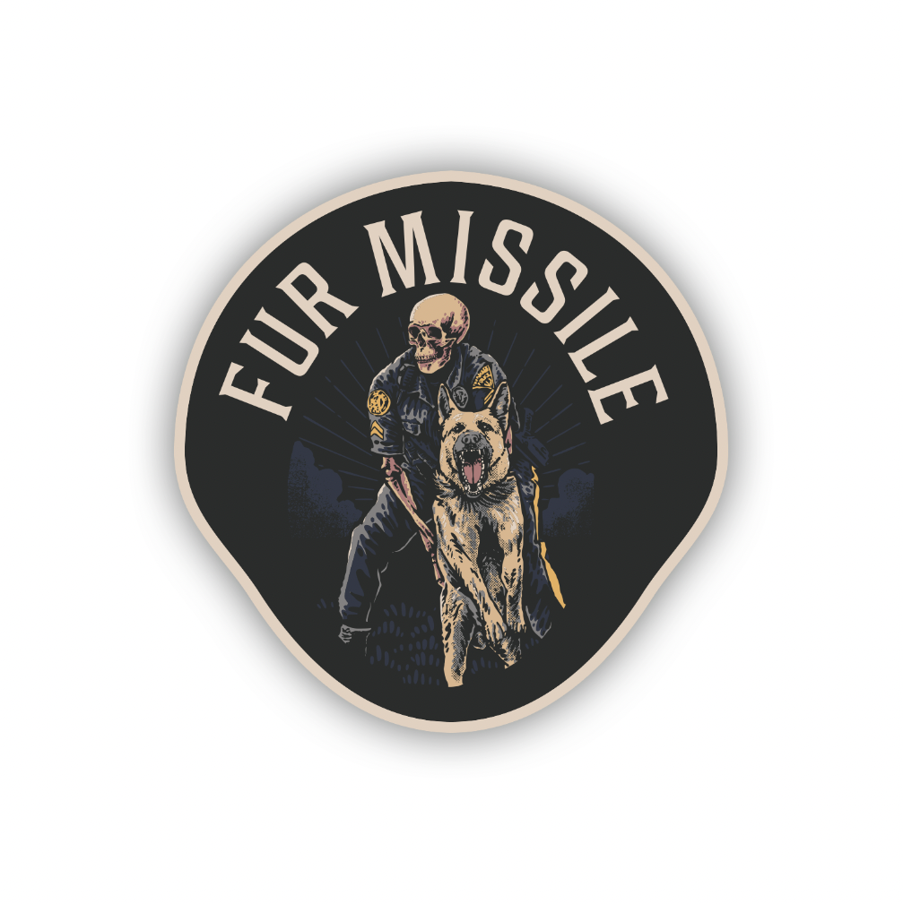 Fur Missile - Sticker - Workman Trading Co.