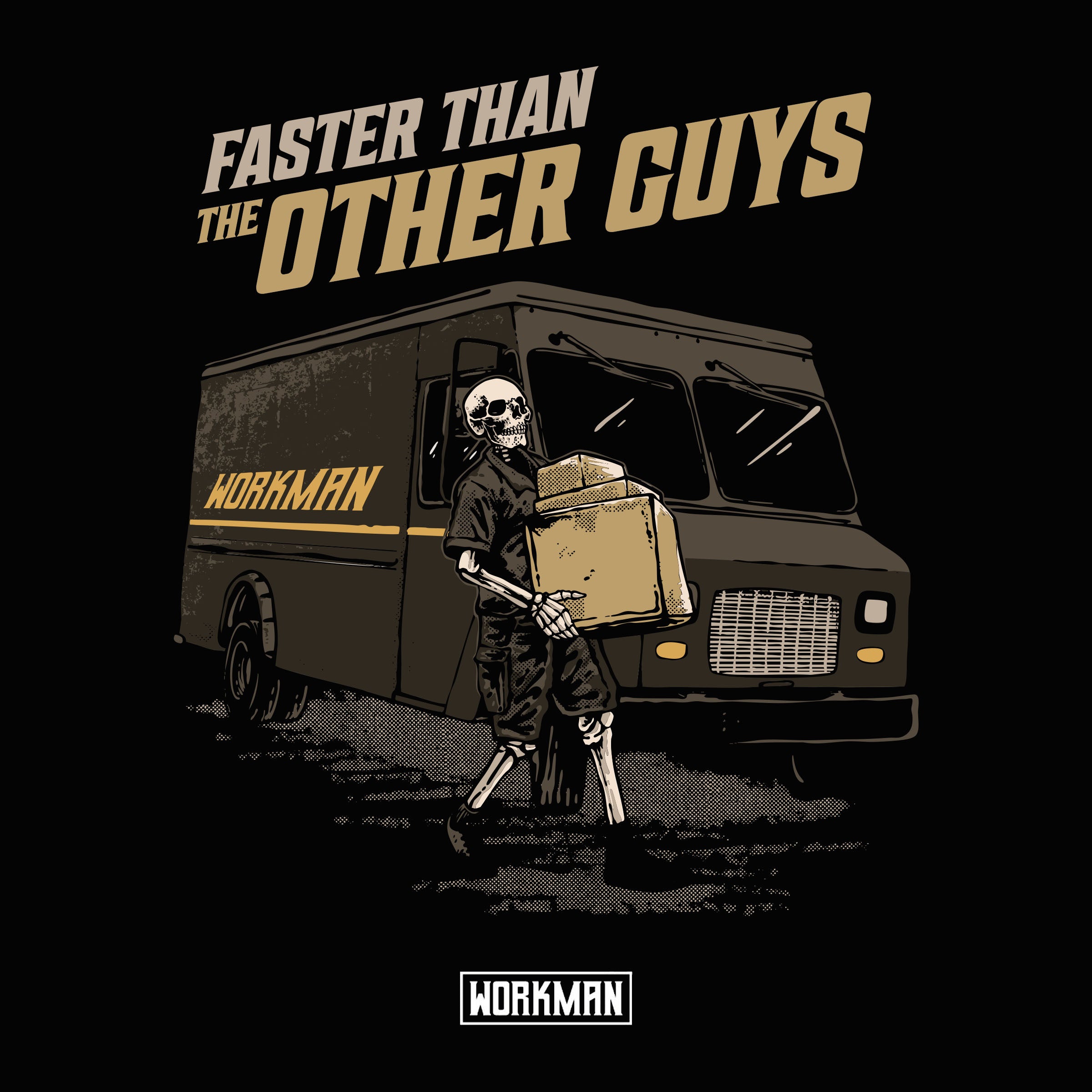 Faster Than The Other Guys (UPS) - Tee