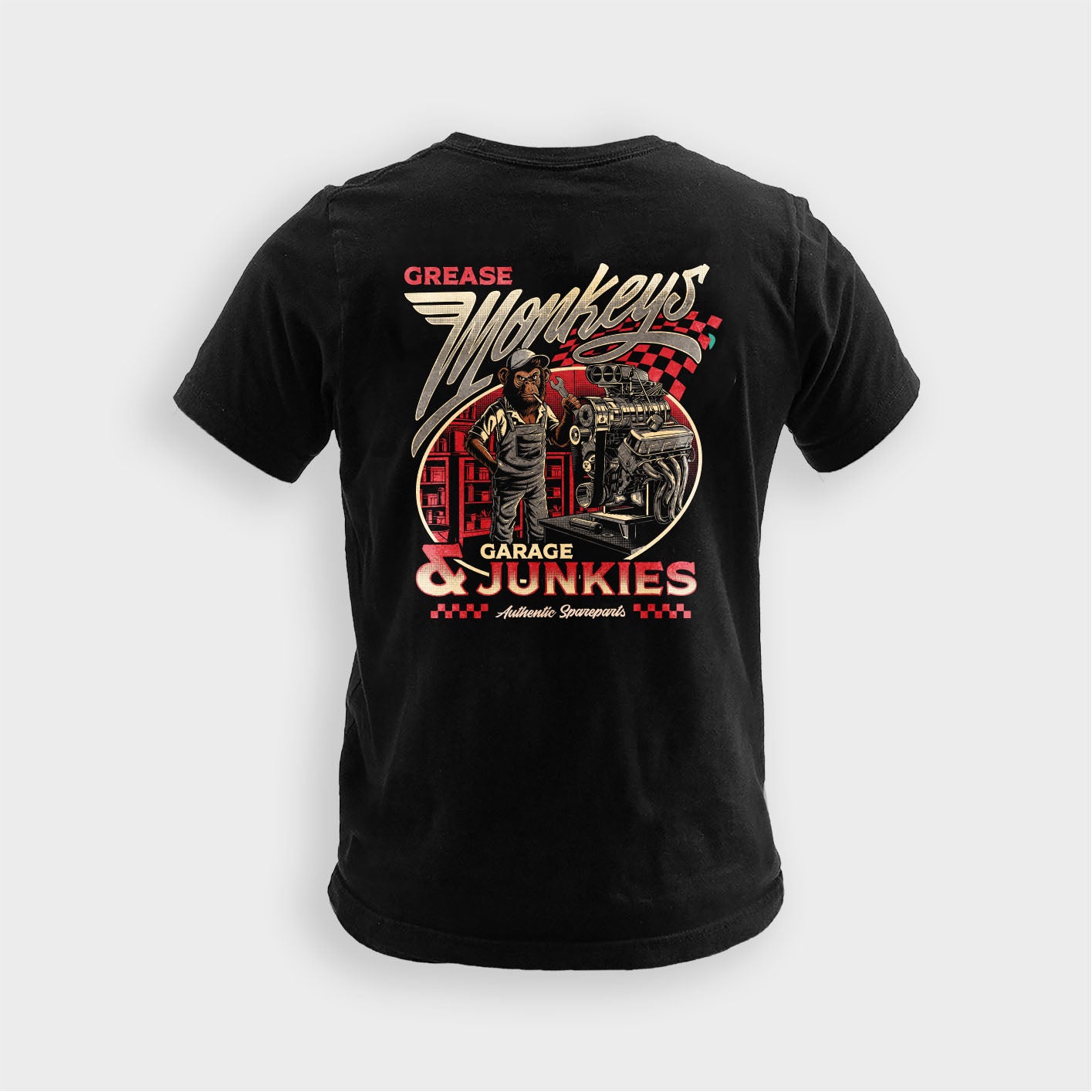 Grease Monkey - Tee