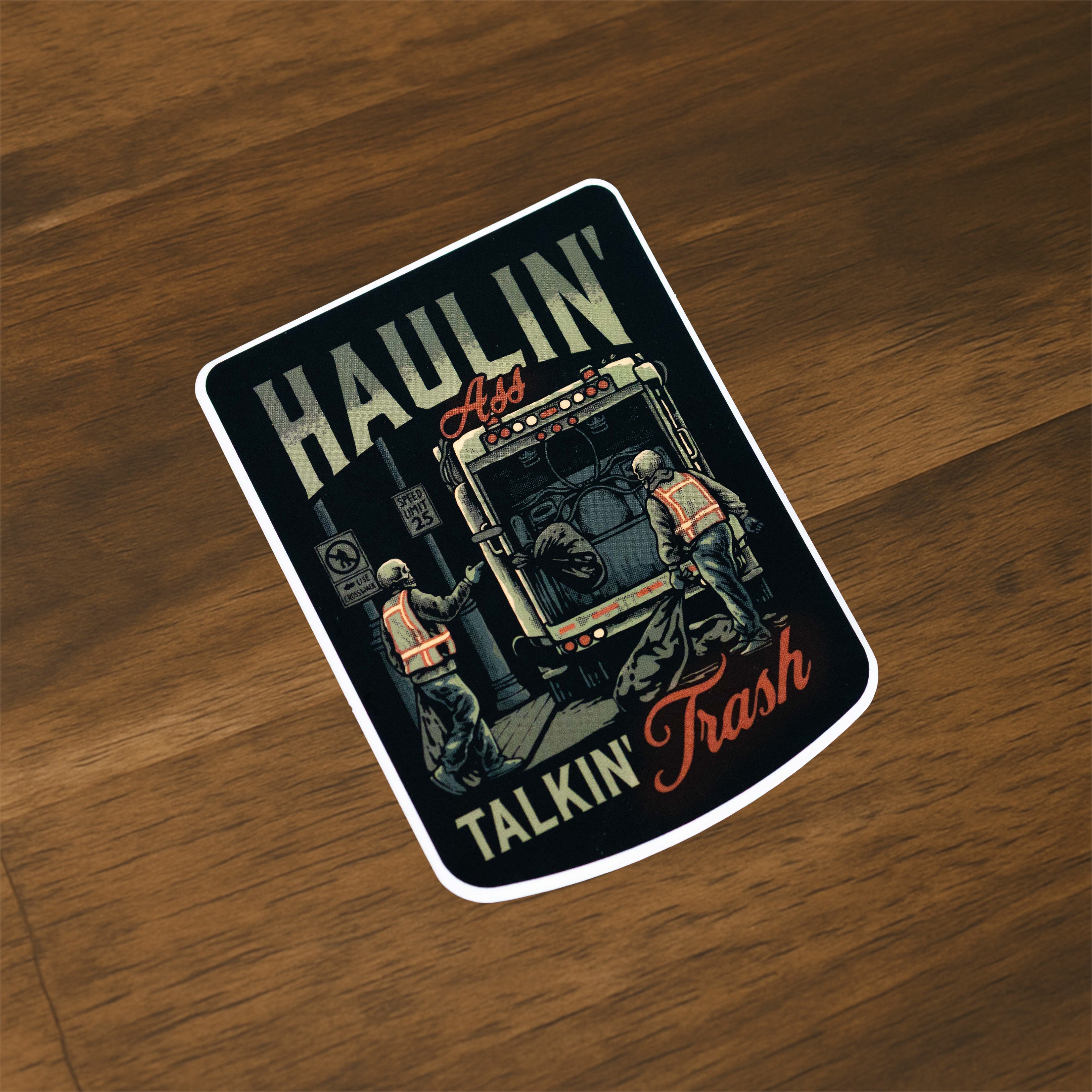 Talkin' Trash - Sticker – WORKMAN
