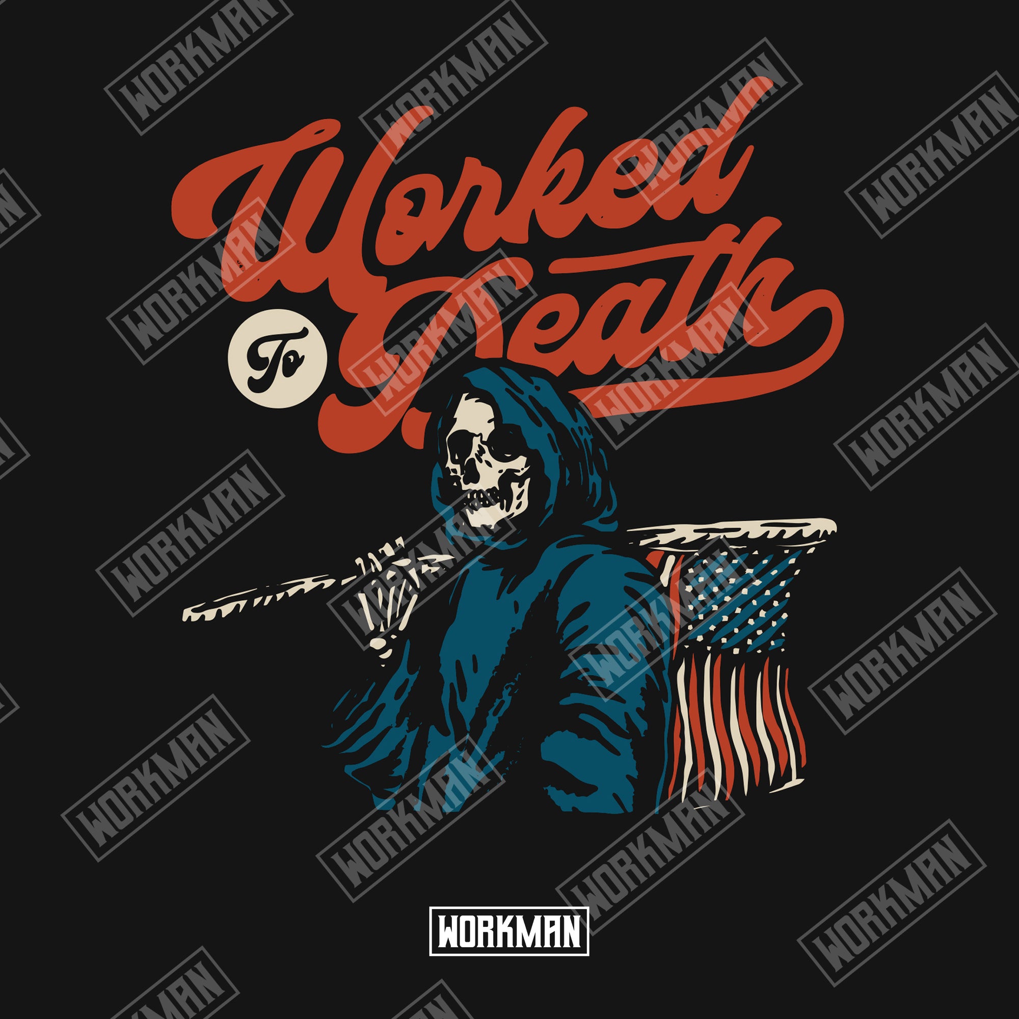 Worked To Death - Tee (USA)