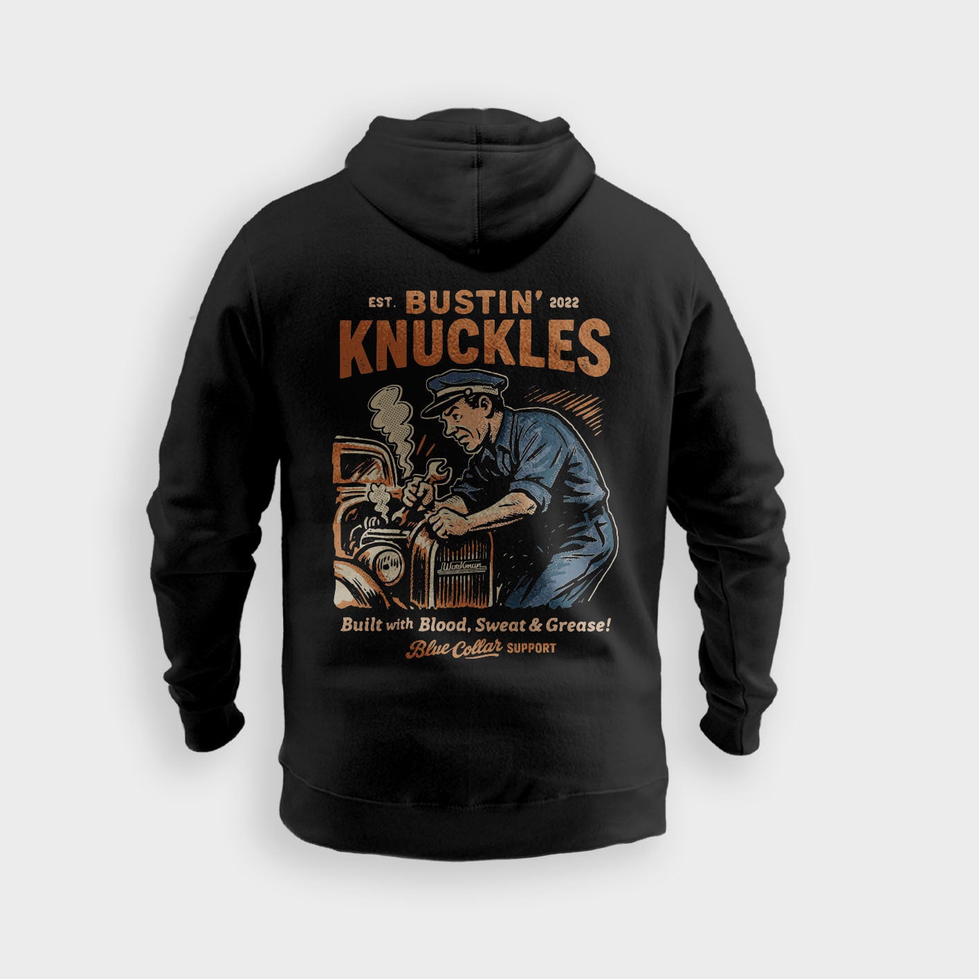 Bustin' Knuckles 2.0 - Hoodie