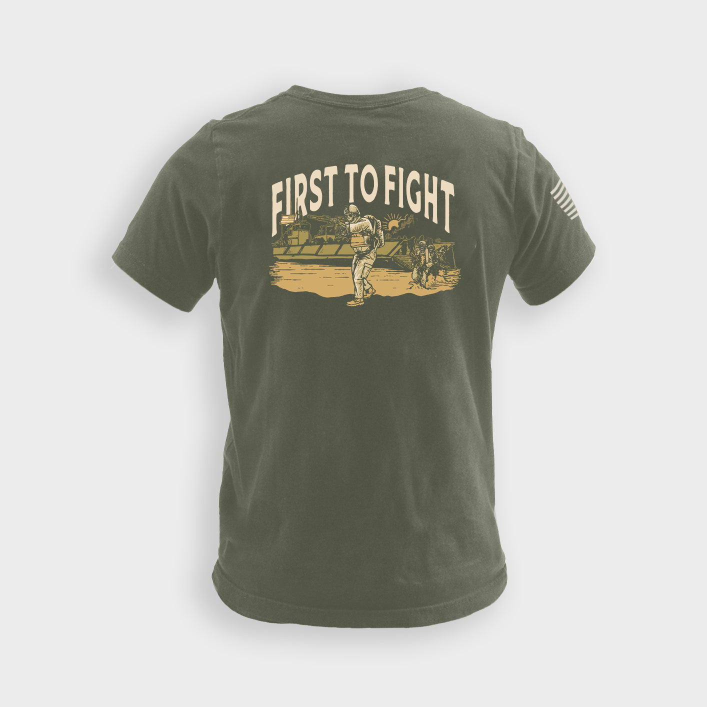 First To Fight - Marines Tee