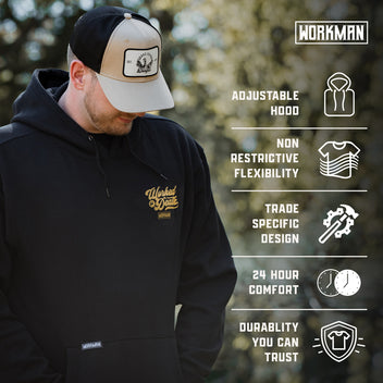Smokin' Grass & Eatin' Ash - Hoodie – WORKMAN