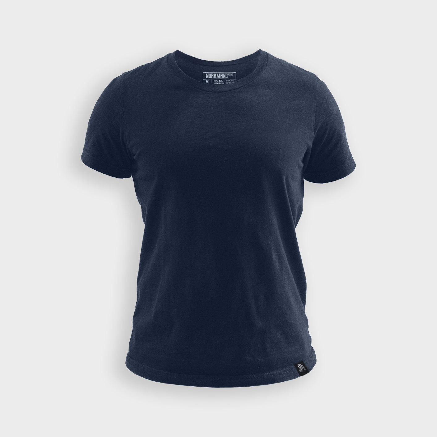 T-shirt front view#navy_
