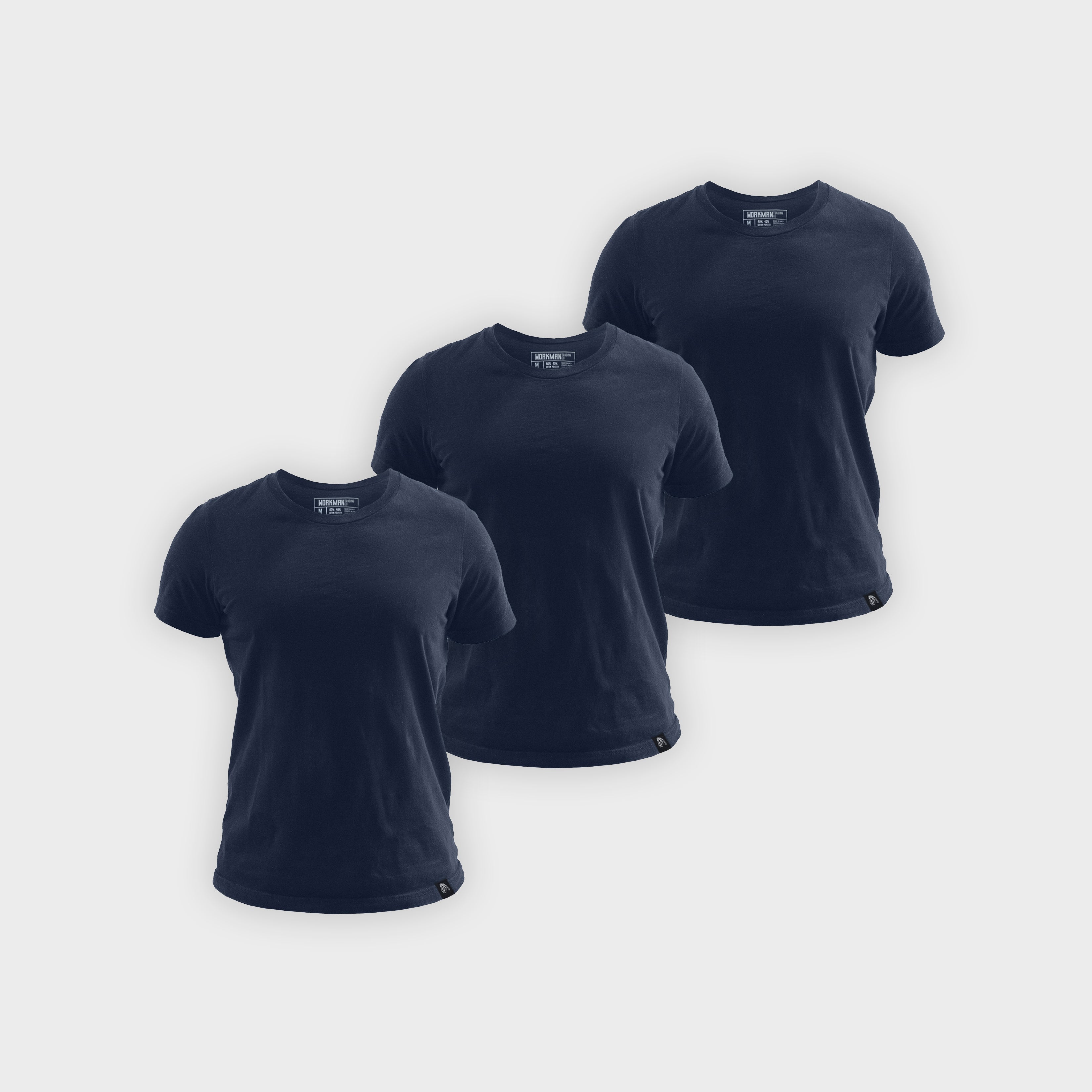 Standard Tee - Navy (3-Pack)