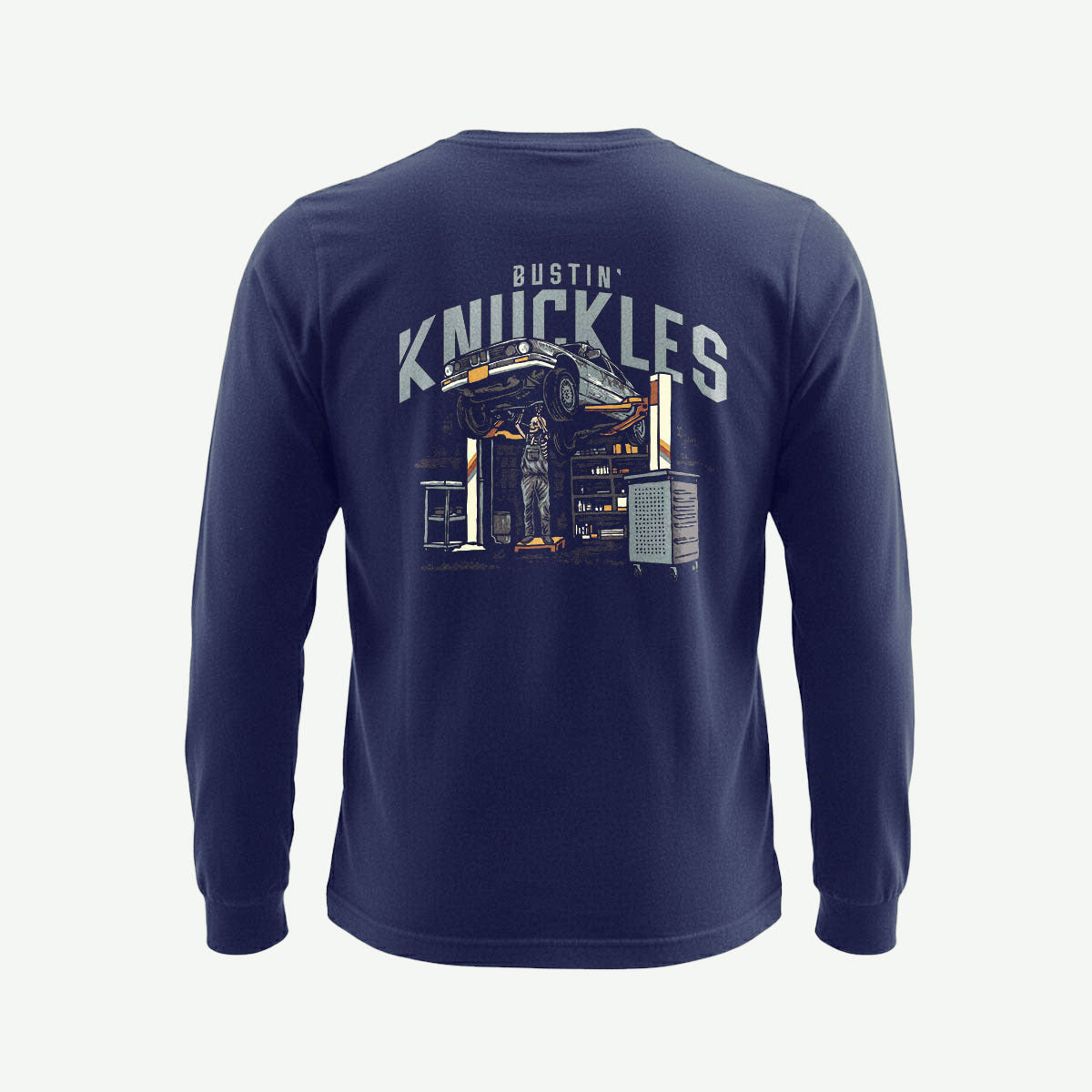 Bustin' Knuckles - Pocket Long Sleeve