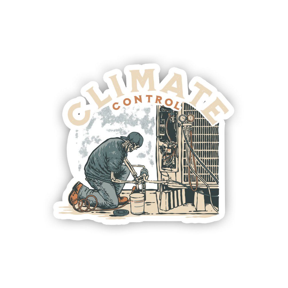 Climate Control - Sticker - Workman Trading Co.